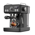 HiBREW H10A pusiau automatinis espresso kavos aparatas su temperatūros reguliavimu (juodas)