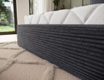 Lova Eltap Pesillo Modullo 04, 140x200 cm, tamsiai pilka