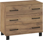 Komoda Meblocross 3S, ruda