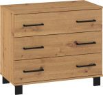 Komoda Meblocross 3S, ruda