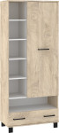Vitrina Meblocross 1D1SP, šviesiai ruda