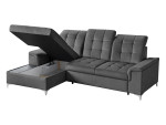 Kampinė sofa Ariado, pilka