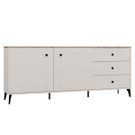 Komoda TopEshop Point – moderni smėlio spalvos komoda (MDF)