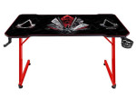 Žaidimų stalas Subsonic SA5706-AC1, juodas/raudonas