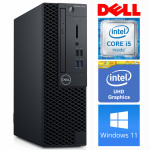 DELL 3060 SFF i5-8400 16GB 128SSD M.2 NVME DVD WIN11Pro