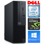 DELL 3060 SFF i5-8400 8GB 256SSD M.2 NVME GT1030 2GB DVD WIN11Pro