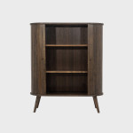 Komoda HOMLA Cores – ruda, skandinaviško stiliaus, su durelėmis