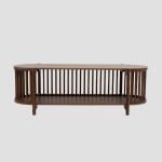 Homla Vox modernus medinis TV stovas, 120 x 40 x 40 cm