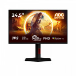 AOC 25G4KUR 24.5" FHD IPS 400Hz 350cd/m2 0.3ms NVIDIA G-SYNC Compatible