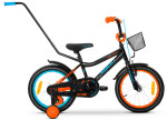 Dviratis Tabou Rocket CS Alu 14 black-orange