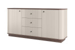 Komoda Bogart Vesper 160, smėlio spalvos/ruda