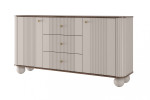 Komoda Bogart Vesper 160, smėlio spalvos/ruda