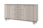 Komoda Bogart Vesper 160, smėlio spalvos/ruda