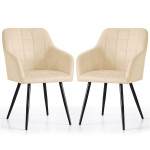 Kėdžių rinkinys Akord Estelle, baltas