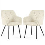 Kėdžių rinkinys Akord Estelle, rudas