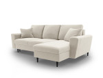 Minkštas kampas su miegojimo funkcija Micadoni Home Kyoto, Light Beige