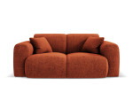 Dvivietė sofa Micadoni Nolio, Terracotta