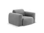 Fotelis krėslas Micadoni Nolio, Light Grey