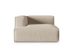 Modulinė sofa Micadoni Home Mic_CHL_215_F1_Nuria1, smėlio spalvos