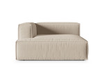 Modulinė sofa Micadoni Home Mic_CHL_L_215_F1_Nuria1, smėlio spalvos