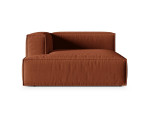 Modulinė sofa Micadoni Home Mic_CHL_L_215_F1_Nuria3, oranžinė