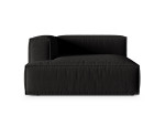 Modulinė sofa Micadoni Home Mic_CHL_L_215_F1_Nuria8, juoda