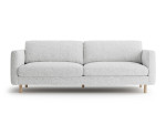 Keturvietė sofa Micadoni Eden, Light Grey Melange