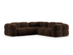 L formos minkštas kampas Micadoni Home Loretto, Chocolate