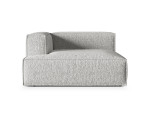 Modulinė sofa Micadoni Home Mic_CHL_L_260_F1_Nuria7, pilka
