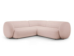 U formos minkštas kampas Micadoni Home Kate, Powder Pink
