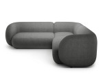 U formos minkštas kampas Micadoni Home Kate, Dark Grey