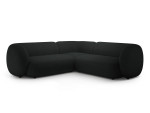 U formos minkštas kampas Micadoni Home Kate, Black