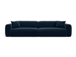 Keturvietė sofa Micadoni Strino, Royal Blue