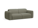 Trivietė sofa Micadoni Strino, Dark Olive Green