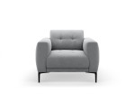 Fotelis krėslas Micadoni Bemy, Grey