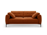 Sofa Micadoni Home MIC_3S_44_F1_Bemy7, oranžinė