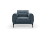Fotelis krėslas Micadoni Bemy, Dark Blue