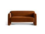 Dvivietė sofa Micadoni Abby, Terracotta