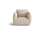 Fotelis krėslas Micadoni Iga, Ecru