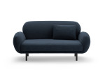 Dvivietė sofa Micadoni Poppy, Dark Blue