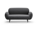 Dvivietė sofa Micadoni Poppy, Dark Grey