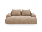 Dvivietė sofa Micadoni Calma, Dark Beige