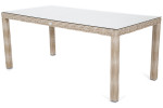 Lauko baldų komplektas Bristol 180 cm, 6+1, Beige / Beige Melange