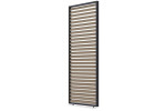Horizontalių žaliuzių sienelė pavėsinėms Pergola ELEGANCE/DELUXE/FUSION 1 m, Woodgrain (93 cm)