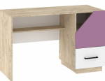 Rašomasis stalas Pax Pax-05, rudas/violetinis