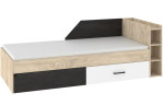 Lova Pax Pax-08, ruda/juoda