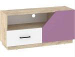 TV staliukas Pax Pax-21, rudas/violetinis