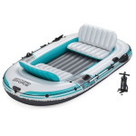 Pripučiama valtis Bestway Hydro-Force 65158, balta/mėlyna, 500 kg
