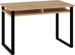 Cross CRO-03 rašomasis stalas – Cremona ąžuolo apdaila, modernus MDF stalas