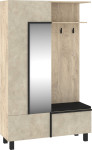 Meblocross Lars LAR-06 3D Prieškambario Komplektas su Veidrodžiu